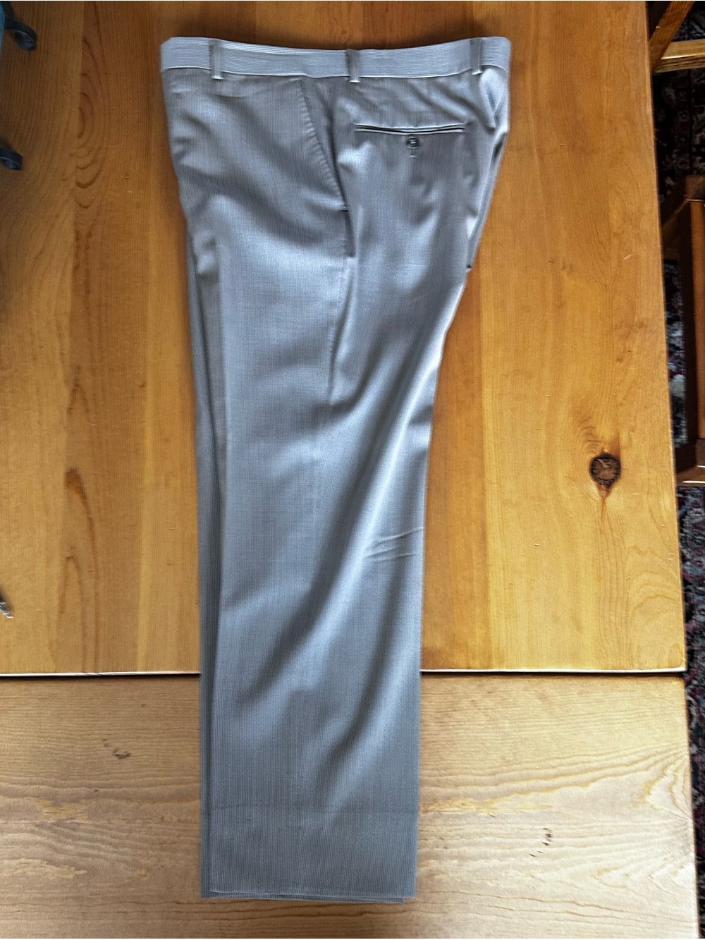 Men’s Pronto Uomo Light Tan Gray Dress Chinos/Slacks - 34x30